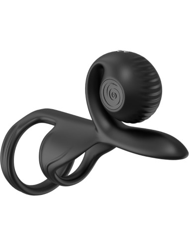 SNAIL VIBE - JOVI BAGUE POUR COUPLES TÉLÉCOMMANDE NOIRE