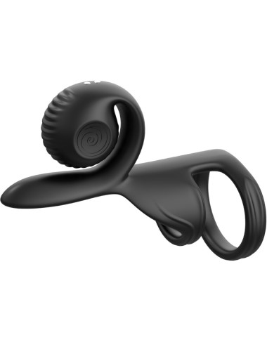 SNAIL VIBE - JOVI BAGUE POUR COUPLES TÉLÉCOMMANDE NOIRE