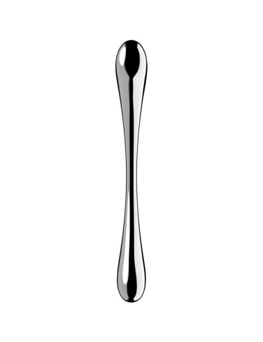 SATISFYER - COSMIC CREST 1 GODEMICHET DOUBLE EXTRÉMITÉ EN ACIER INOXYDABLE