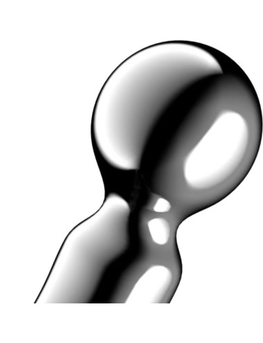 SATISFYER - STAR FORCE 2 GODEMICHET DOUBLE EN ACIER INOXYDABLE