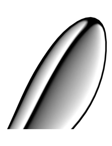 SATISFYER - STAR FORCE 3 GODEMICHET DOUBLE EN ACIER INOXYDABLE