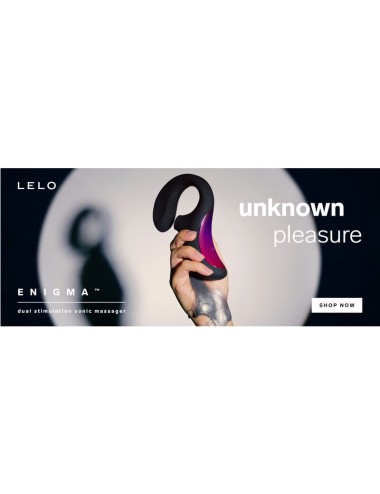 LELO - MASSEUR DE STIMULATION DOUBLE ASPIRATION ENIGMA NOIR