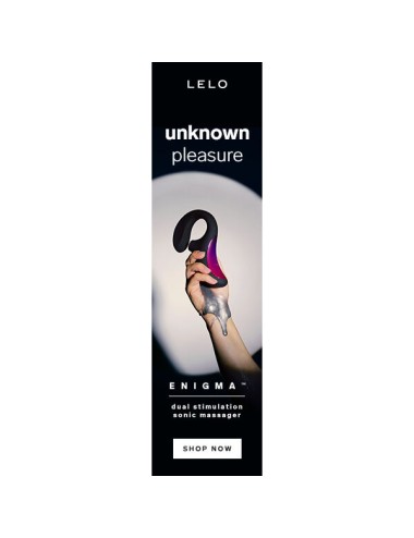 LELO - ENIGMA DOUBLE ASPIRATION STIMULATION MASSEUR  ROSE PROFONDE