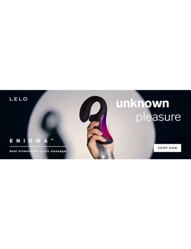 LELO - ENIGMA DOUBLE ASPIRATION STIMULATION MASSEUR  ROSE PROFONDE