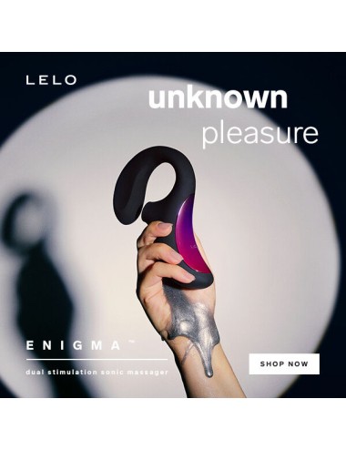 LELO - ENIGMA DOUBLE ASPIRATION STIMULATION MASSEUR  ROSE PROFONDE