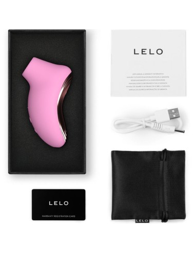 LELO - MASSEUR DE CLITORIS SONIQUE DE VOYAGE SONA 2 ROSE