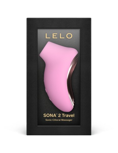 LELO - MASSEUR DE CLITORIS SONIQUE DE VOYAGE SONA 2 ROSE