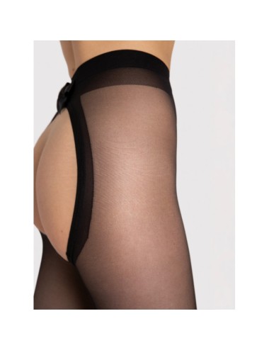 Cute Dream Collants ouverts 20 DEN - Noir
