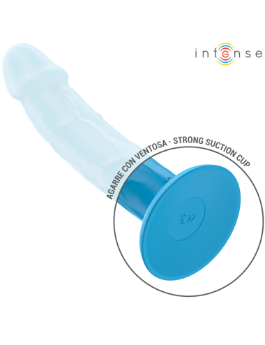 INTENSE - PHOEBE VIBRATEUR RÉALISTE 10 VIBRATIONS TÉLÉCOMMANDE BLEU