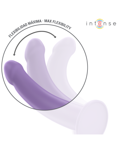 INTENSE - EDDIE VIBRATEUR 17,5 CM 10 VIBRATIONS VIOLET TÉLÉCOMMANDE