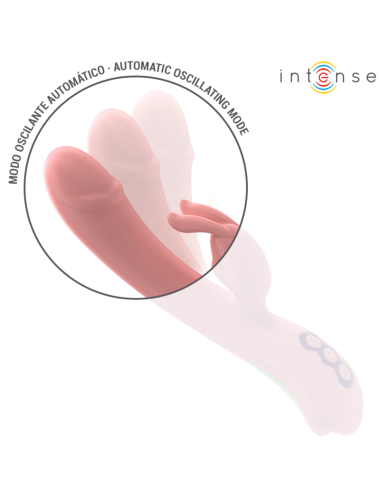 INTENSE - RACHEL VIBRATEUR RABBIT 5 VIBRATIONS ROSE