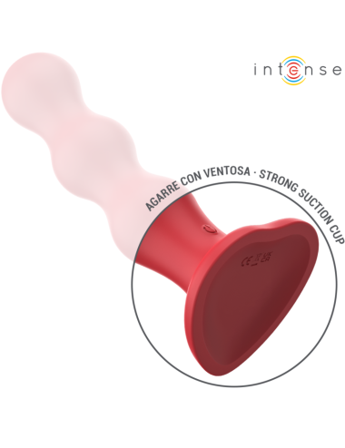 INTENSE - CODY VIBRATEUR AVEC VENTOUSE TÉLÉCOMMANDE ROUGE