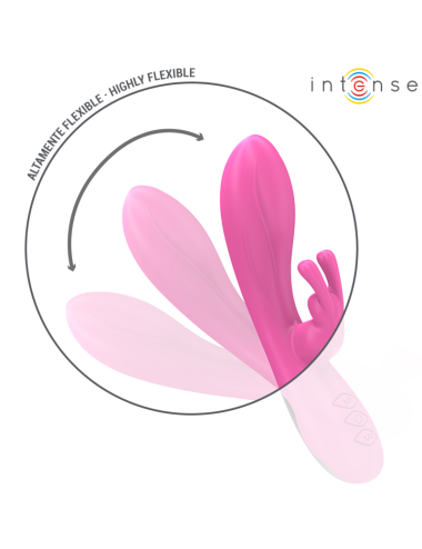 INTENSE - RANDALL VIBRATEUR RABBIT 10 VIBRATIONS ROSE