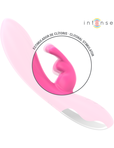 INTENSE - RANDALL VIBRATEUR RABBIT 10 VIBRATIONS ROSE