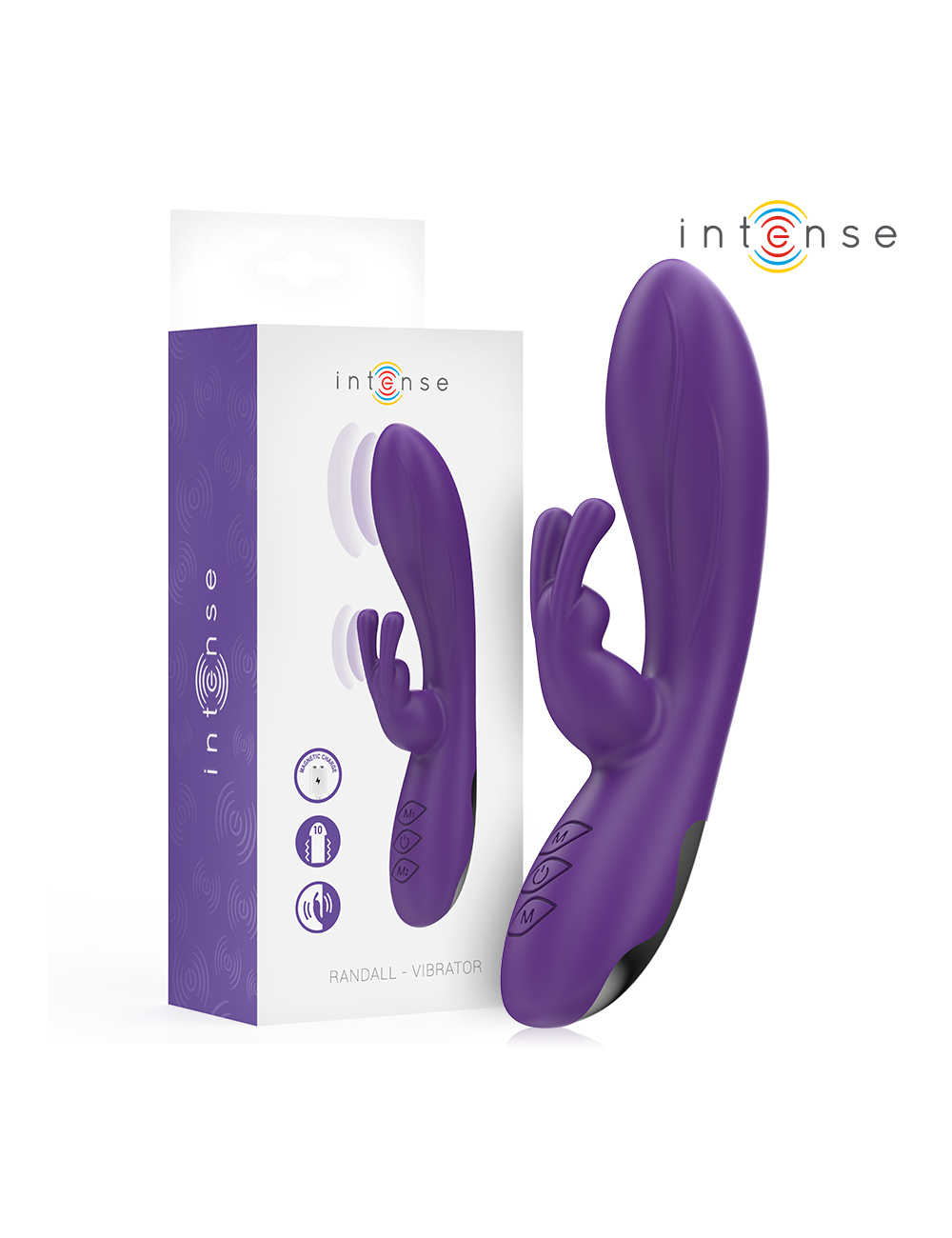 INTENSE - RANDALL VIBRATEUR RABBIT 10 VIBRATIONS VIOLET