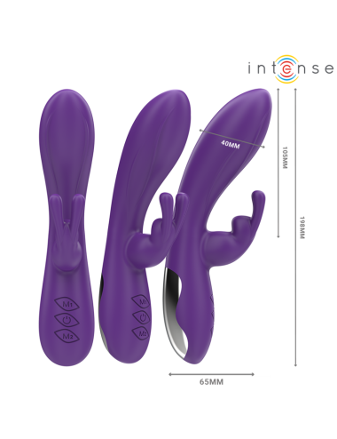 INTENSE - RANDALL VIBRATEUR RABBIT 10 VIBRATIONS VIOLET