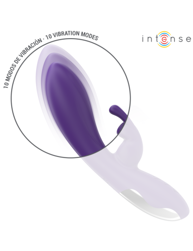 INTENSE - RANDALL VIBRATEUR RABBIT 10 VIBRATIONS VIOLET