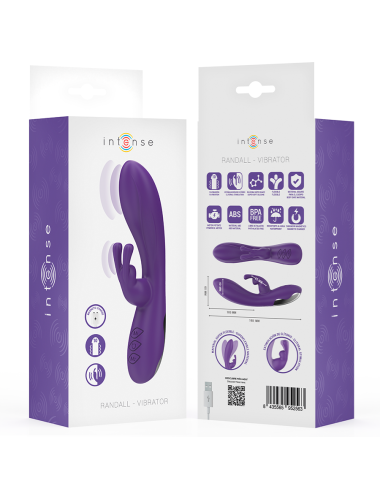 INTENSE - RANDALL VIBRATEUR RABBIT 10 VIBRATIONS VIOLET