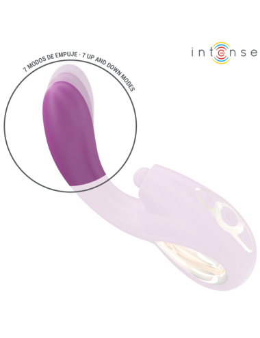 INTENSE - LALI VIBRATEUR MULTIFONCTION POINT G TAPPING & THRUST & VIBRATION VIOLET