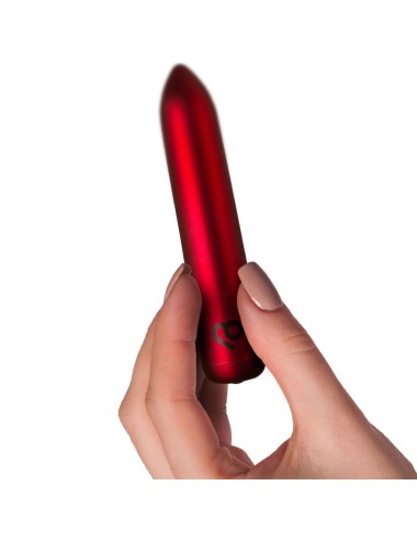 ROCKS-OFF - BALLE VIBRANTE RECHARGEABLE ROUGE COQUELICOT