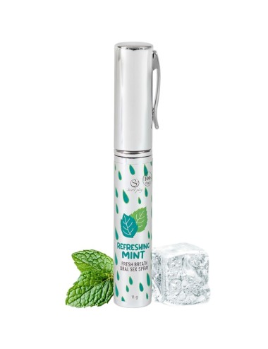 SECRETPLAY - SPRAY HYDRATANT MENTHE RAFRAÎCHISSANT POUR LE SEXE ORAL