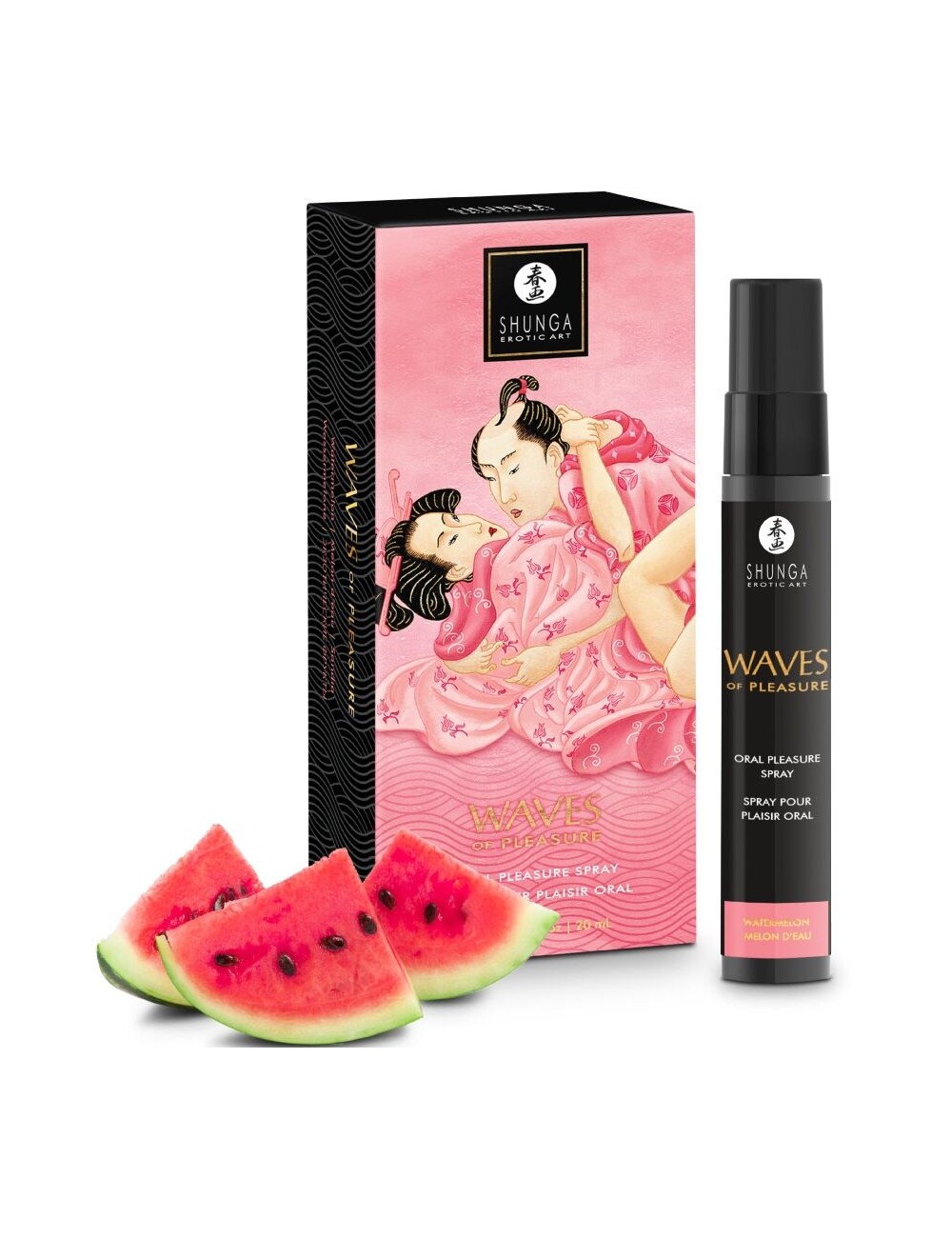 SHUNGA - WAVES PLEASURE SPRAY ORAL SEDUCTIVE PASTÈQUE 20 ML