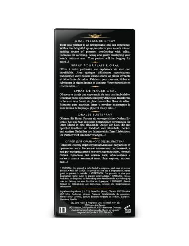 SHUNGA - WAVES PLEASURE SPRAY ORAL SEDUCTIVE PASTÈQUE 20 ML