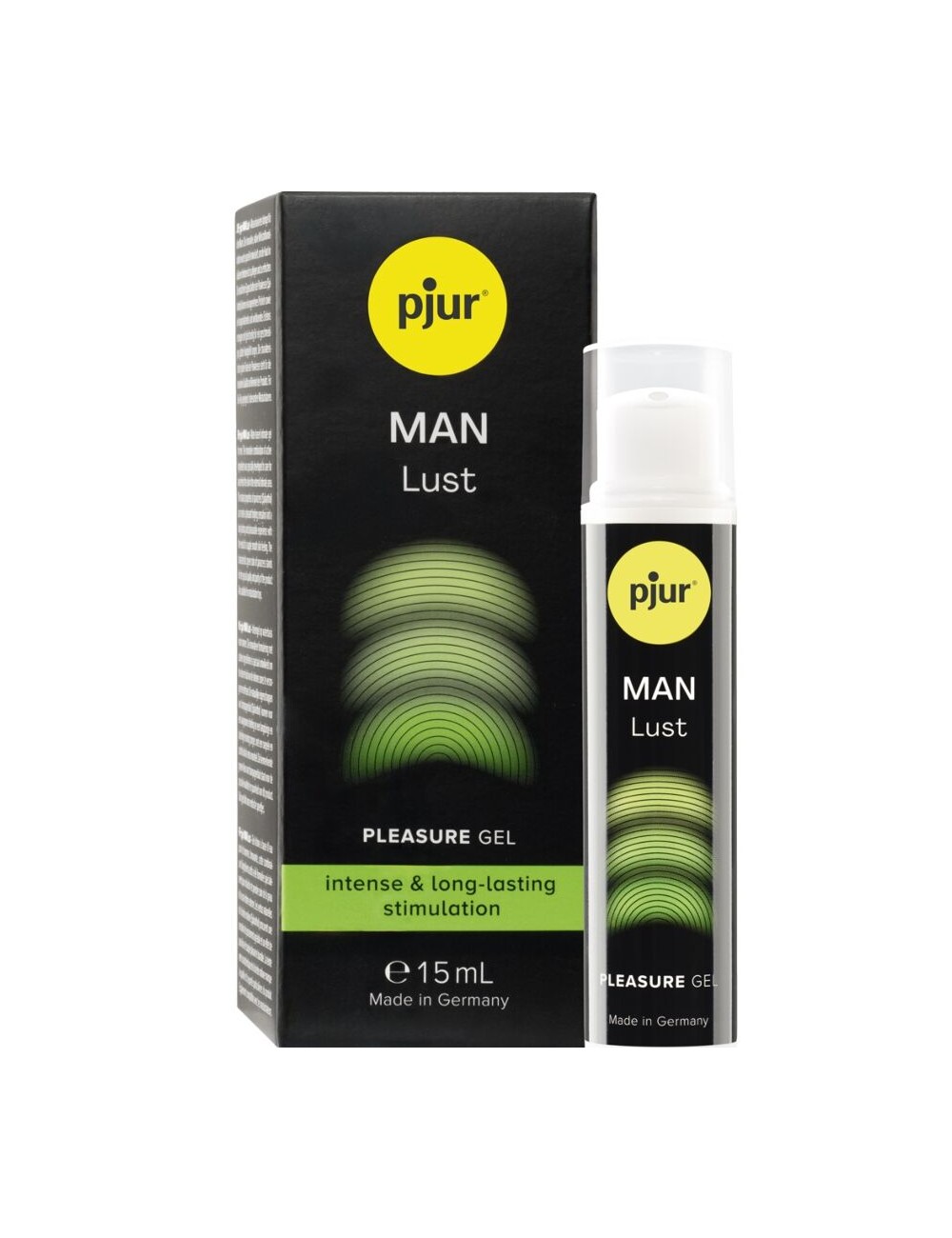PJUR - MAN LUST PLEASURE GEL STIMULATION INTENSE ET LONGUE DURÉE 15 ML