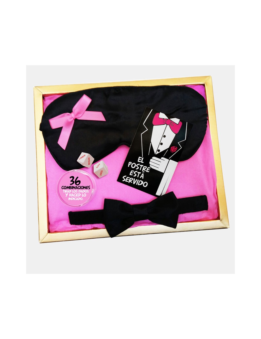 INEDIT - KIT ANTIFACE ÉROTIQUE LE DESSERT EST SERVI