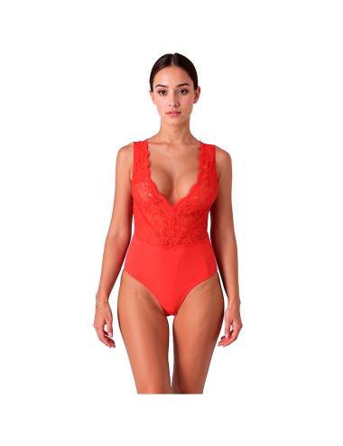 PASSION - BODY EVALIE ROUGE L/XL