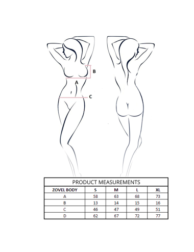 PASSION - BODY ZOVEL ROSE CLAIR L/XL