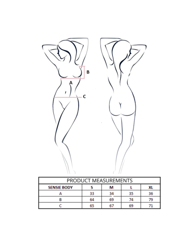 PASSION - BODY SENSIE BLEU MARINE L/XL