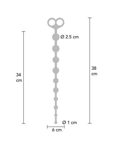 TOYJOY - BOULES ANALES FLEXIBLES