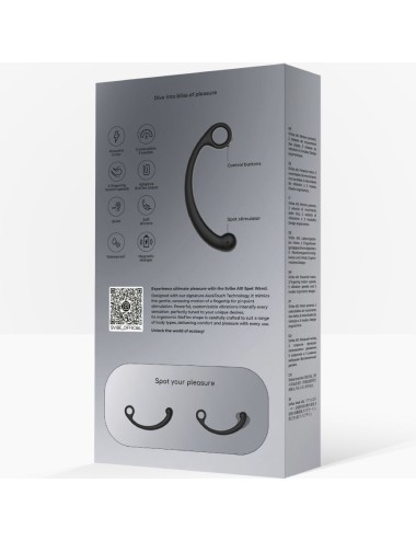 SNAIL VIBE - BAGUETTE DE MASSAGE VIBRANTE AXI NOIRE