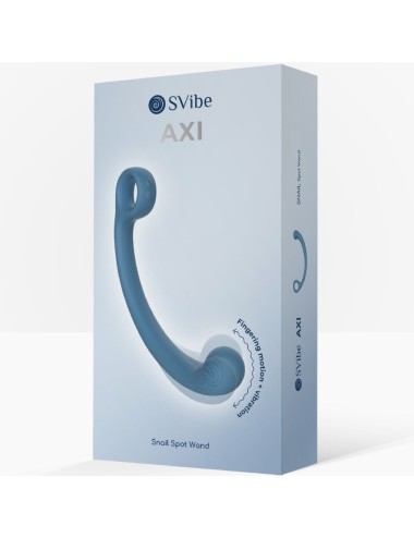 SNAIL VIBE - AXI BAGUETTE DE MASSAGE VIBRANTE BLEU