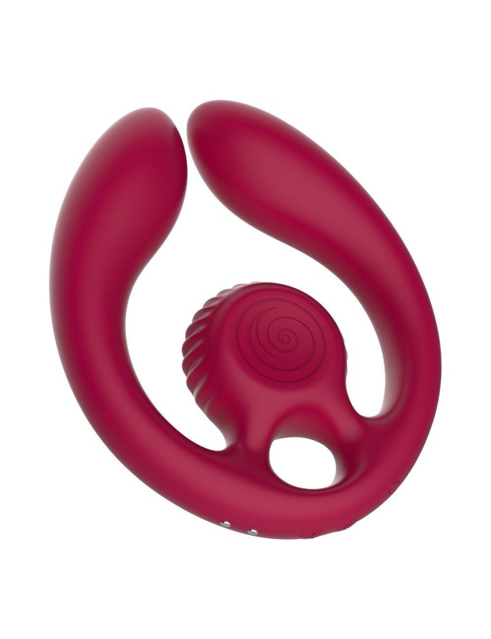 SNAIL VIBE - GIZI DUO STIMULATEUR POUR COUPLES TÉLÉCOMMANDE BOURGOGNE