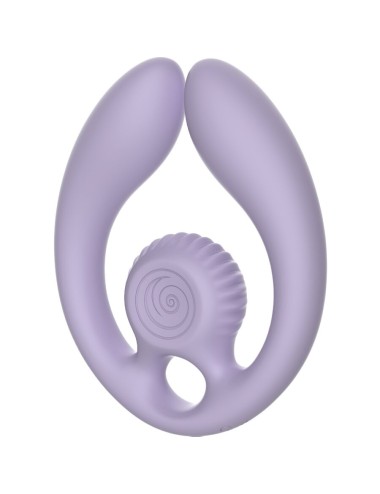 SNAIL VIBE - GIZI DUO STIMULATEUR POUR COUPLES TÉLÉCOMMANDE LILAS