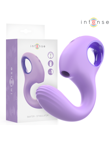 INTENSE - BAXTER VIBRATEUR & STIMULATEUR VIOLET