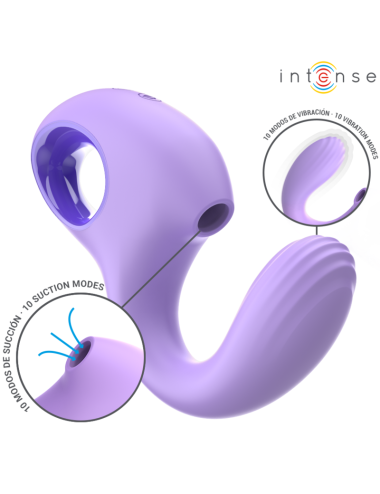 INTENSE - BAXTER VIBRATEUR & STIMULATEUR VIOLET
