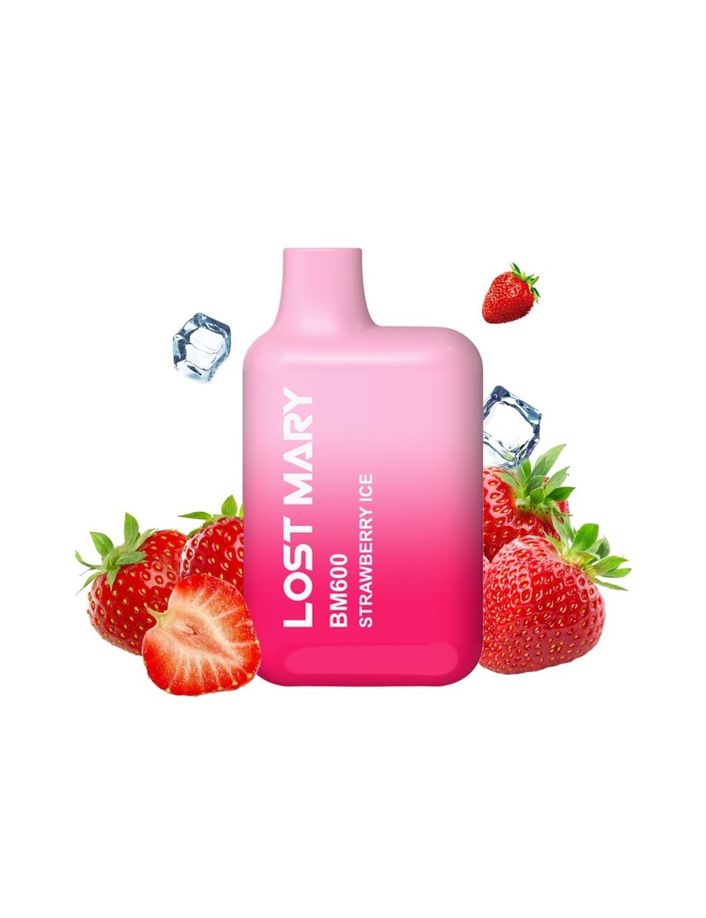 LOST MARY - BM600 VAPER NICOTINE 2% JETABLE GLACE FRAISE