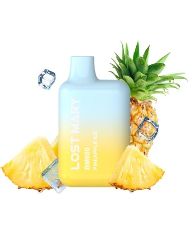 LOST MARY - BM600 VAPER NICOTINE 2% JETABLE ANANAS GLACE