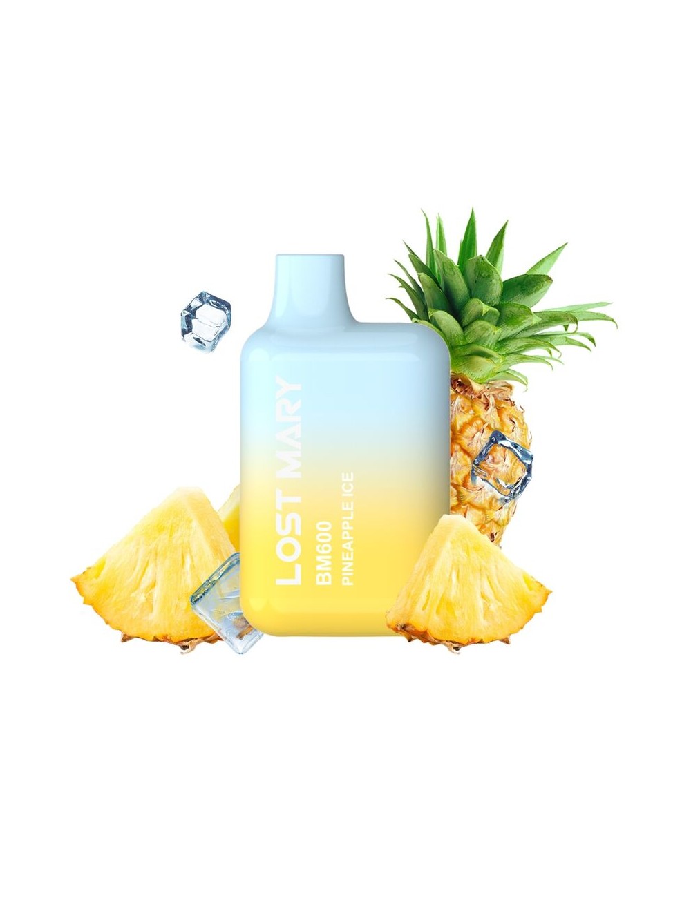 LOST MARY - BM600 VAPER NICOTINE 2% JETABLE ANANAS GLACE
