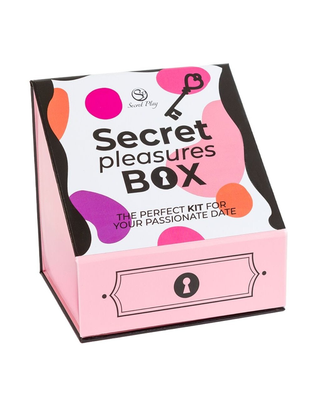 SECRET PLAY - COFFRET DE PLAISIRS POUR COUPLES : DÉS + BALLE VIBRANTE + STYLO À PLUME