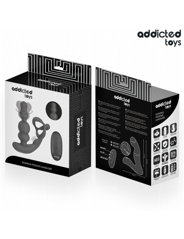 ADDICTED TOYS - MASSEUR DE PROSTATE ROTATIF À TÉLÉCOMMANDE