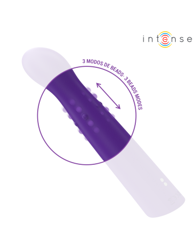 INTENSE - VIBRATEUR HELENA BEADS UP & DOWN WIGGLE 13,5 CM