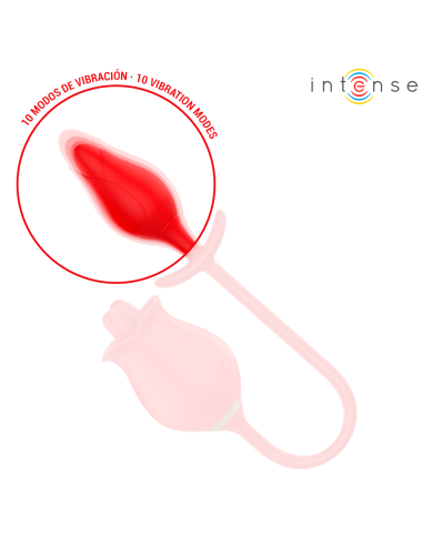 INTENSE - MELANIE DOUBLE STIMULATEUR DE CLITORIS AVEC LANGUE EN ZIGZAG