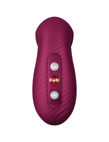 FUN FACTORY - VIBRATEUR À IMPULSIONS D'AIR DESIRE ROUGE VIN