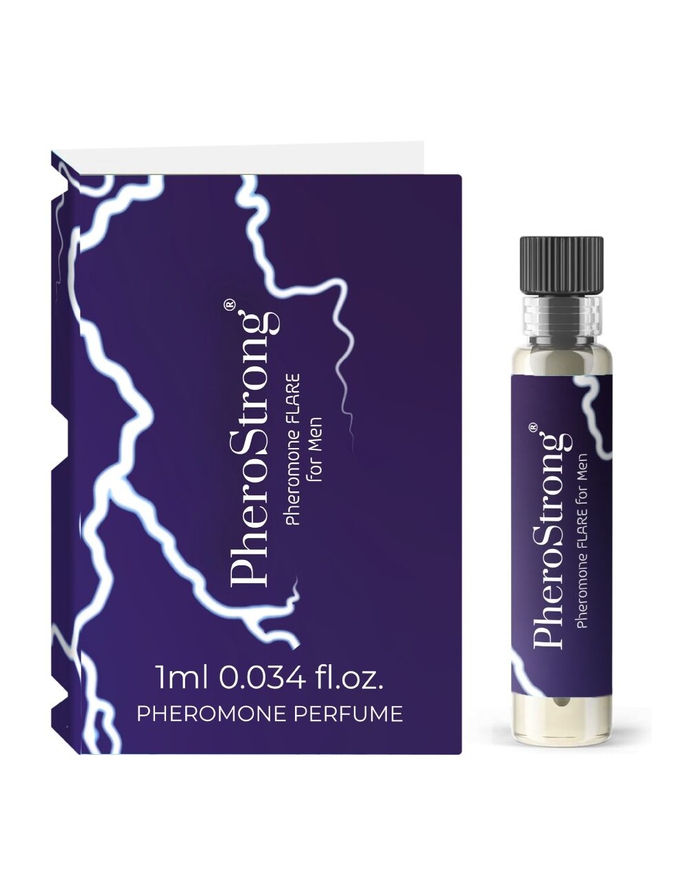 PHEROSTRONG - PARFUM AUX PHÉROMONES FLARE POUR HOMME 1 ML