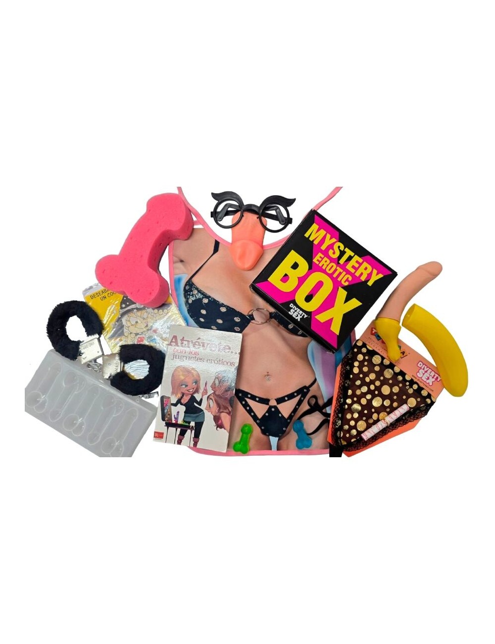 DIABLO PICANTE - BOÎTE ÉROTIQUE MYSTÈRE POUR ELLE 15 X 15