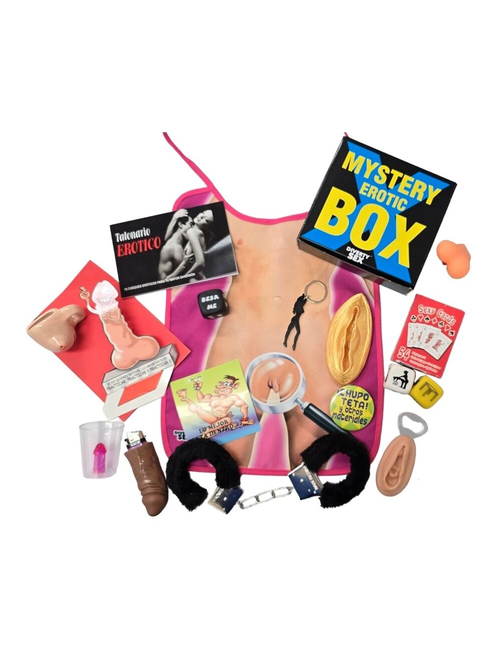 DIABLO PICANTE - BOÎTE ÉROTIQUE MYSTÈRE POUR LUI 15 X 15